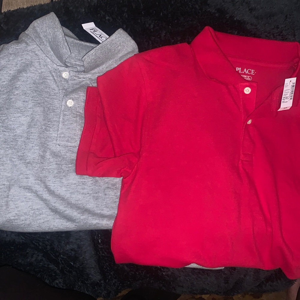 6 uniform shirts